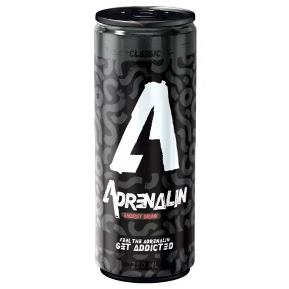 Adrenalin energiaital, 0,25 l